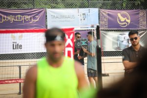 مسابقه تنیس در فضای باز